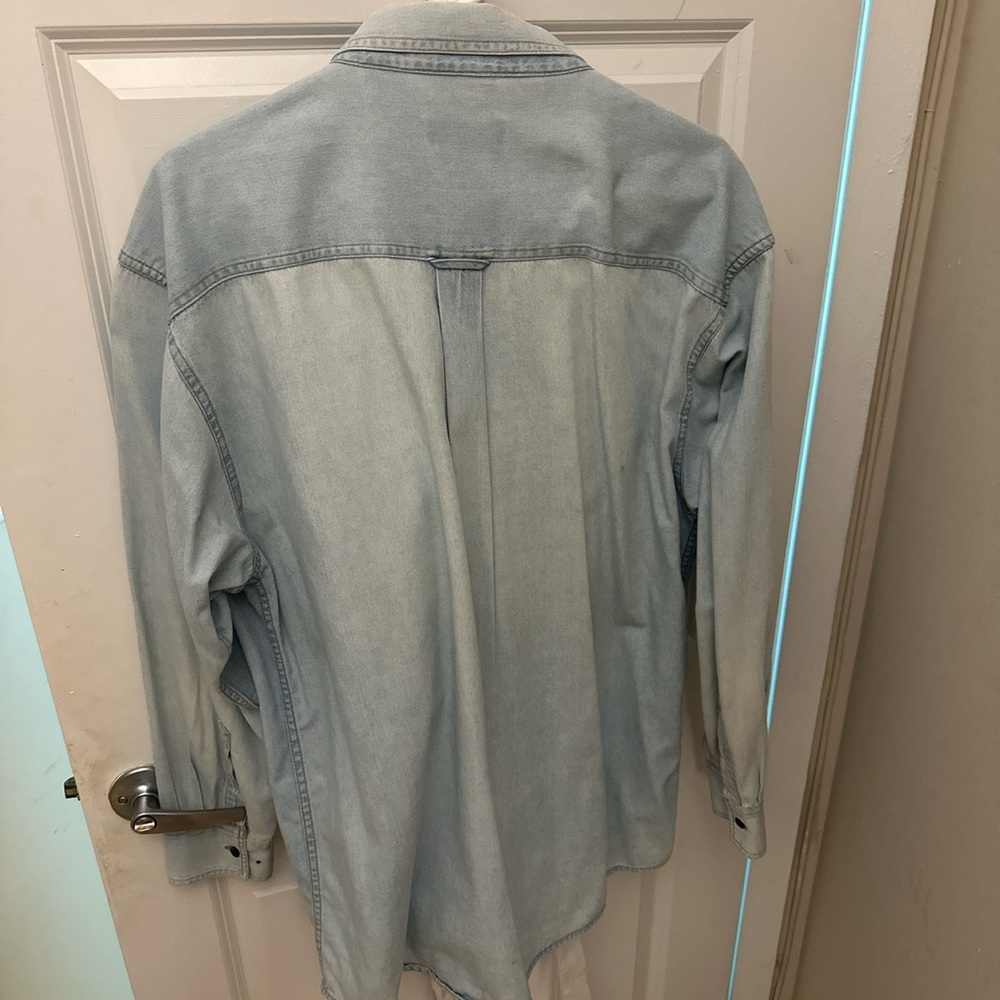 Denim Button Down - image 2